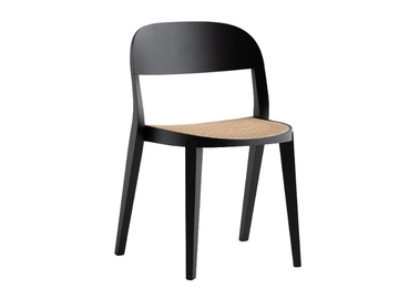 MINIMA 949/C - Stackable wooden and Vienna straw chair by Potocco - view 2
