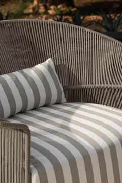 OLA 923/PL - Rope garden armchair with armrests by Potocco - view 3