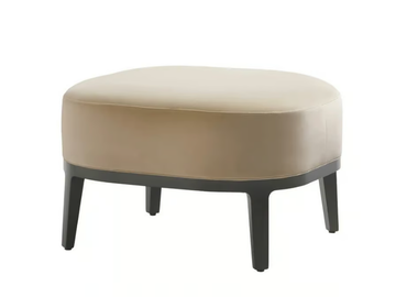 SPRING 841/S - Upholstered fabric footstool by Potocco - view 2