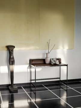 TERRAZZO 898/SCR - Cuoietto leather secretary desk by Potocco - view 3