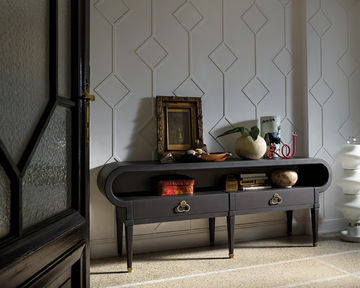 GRAN DUCA - Rectangular oak console table with drawers by Prestige - view 3