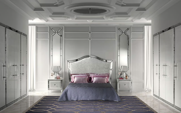 GRAN DUCA GLOW - Bed with upholstered headboard by Prestige - view 3