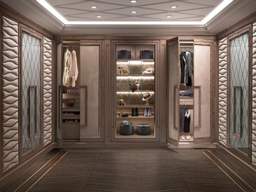 GRAN DUCA - Wooden walk-in wardrobe by Prestige - view 3
