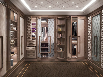 GRAN DUCA - Wooden walk-in wardrobe by Prestige - view 2