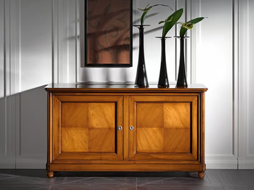 CAPRICCI - Cherry wood sideboard with doors by Prestige - view 3