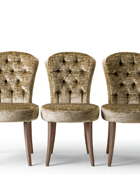GRAN DUCA - Tufted upholstered fabric chair by Prestige - view 3
