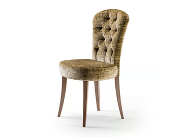 GRAN DUCA - Tufted upholstered fabric chair by Prestige - view 2