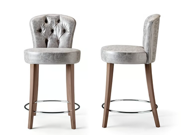 GRAN DUCA - High Eco-leather stool by Prestige - view 2
