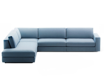 CLASSIC - Fabric sofa with chaise longue by Prostoria - view 2
