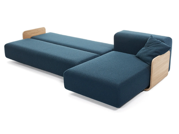 KLASTER - Sectional fabric sofa bed with chaise longue by Prostoria - view 3