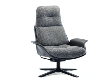 REI - Fabric armchair with armrests by Prostoria - view 2
