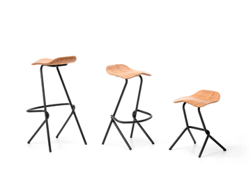 STRAIN - Low barstool by Prostoria - view 3