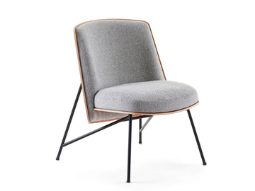 TINKER - Upholstered fabric easy chair by Prostoria - view 2