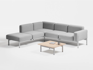 ROSTRUM - Low square wooden coffee table by Prostoria - view 3