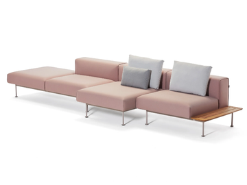 CONVERT - Sectional 4 seater fabric garden sofa by Prostoria - view 3