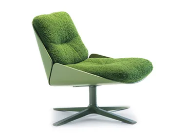 REI - With 4-spoke base fabric easy chair by Prostoria - view 2