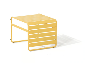 JUGO - Square metal garden side table by Prostoria - view 2