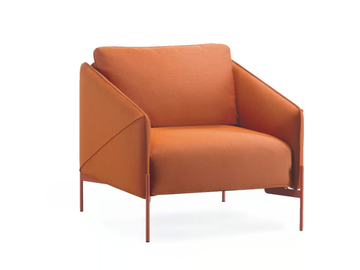 SPECTRUM - Fabric armchair with armrests by Prostoria - view 2