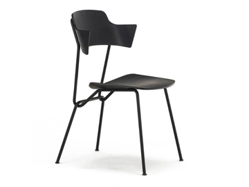 STRAIN - Chair with armrests open back by Prostoria - view 2