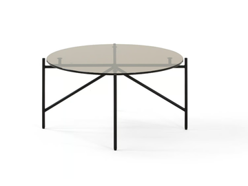 TINKER - Round glass coffee table for living room by Prostoria - view 2