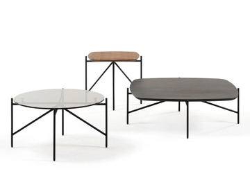 TINKER - Low glass coffee table for living room by Prostoria - view 3