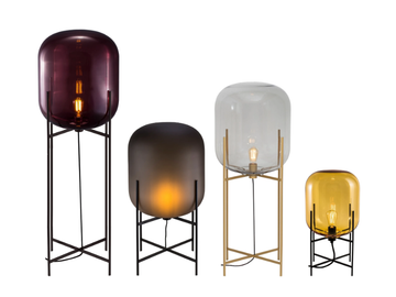 ODA BIG - Blown glass floor lamp by Pulpo - view 3