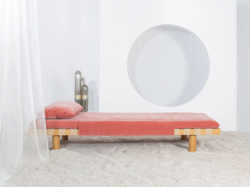 PALLET - English oak day bed with mattress by Pulpo - view 3