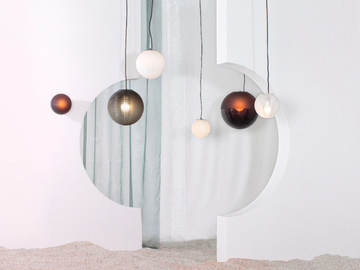 STELLAR SMALL - LED blown glass pendant lamp by Pulpo - view 3
