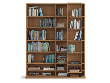 LITERATURA CLASSIC - Open wooden bookcase by Punt - view 3