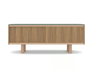 ATRIO - Wooden sideboard with sliding doors by Punt - view 2