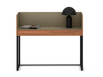STOCKHOLM - Wooden secretary desk with drawers by Punt - view 2