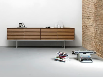 SUSSEX - Wooden sideboard with doors by Punt - view 3