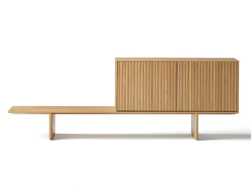 VELASCA - Wooden sideboard with doors by Punt - view 2