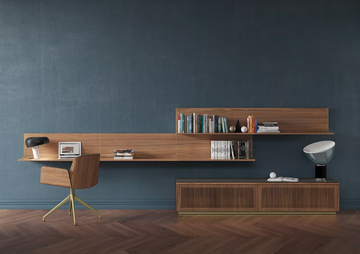 MALMÖ TECHNIC - Wooden TV cabinet with flap doors by Punt - view 3