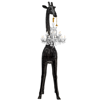 GIRAFFE IN LOVE INDOOR - Polyethylene floor lamp by Qeeboo - view 3