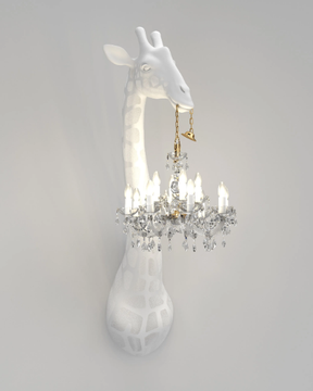 GIRAFFE IN LOVE - Polyethylene wall lamp by Qeeboo - view 3