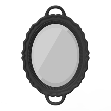 MIROIR - Oval framed mirror by Qeeboo - view 3