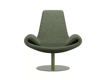 WING ARMCHAIR FABRIC C - Fabric armchair by Qeeboo - view 3