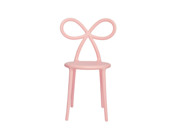 RIBBON BABY - Polyethylene kids chair by Qeeboo - view 2