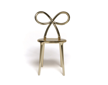 RIBBON METAL - Polypropylene chair by Qeeboo - view 2