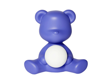 TEDDY GIRL - LED polyethylene table lamp with USB charging by Qeeboo - view 2