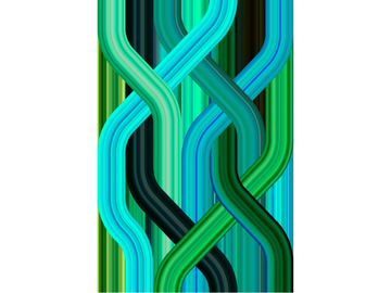 WAVE - Rectangular rug by Qeeboo - view 2