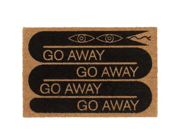 THE SNAKE - Rectangular coconut doormat by Qeeboo - view 2