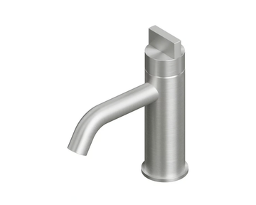 Q. 18 01 - Countertop stainless steel washbasin mixer by Quadrodesign - view 3