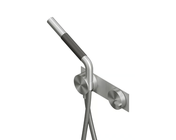 Q. 18 58 R - Stainless steel bathtub tap / shower tap by Quadrodesign - view 3