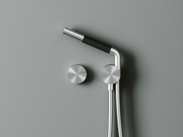 Q. 18 58 - Stainless steel bathtub tap / shower tap by Quadrodesign - view 2