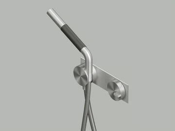Q. 18 58 R - Stainless steel bathtub tap / shower tap by Quadrodesign - view 2
