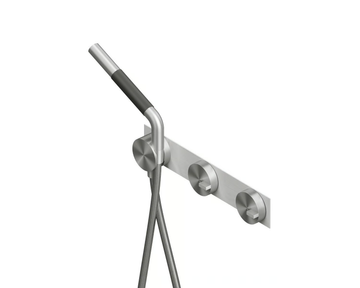 Q. 18 68 R - Stainless steel bathtub tap / shower tap by Quadrodesign - view 3