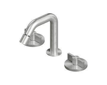 VALVOLA01 19 37V - 3 hole stainless steel bidet tap with swivel spout by Quadrodesign - view 3