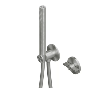 VALVOLA01 19 58 - Hydroprogressive mixer set for bath/shower with hand shower by Quadrodesign - view 3